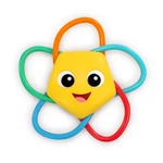 Kép 1/6 - BABY EINSTEIN Rágóka csörgővel Soothing Star BPA mentes - 0hó+