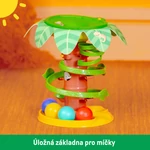 Kép 5/6 - BRIGHT STARTS Zenélő golyópálya Tropical Twirl - 6hó+