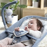 Kép 7/10 - Ingenuity Rezgő masszázs pihenőszék dallamokkal, Happy Belly™, Rock-to-Bounce, Chambray, 0 hó