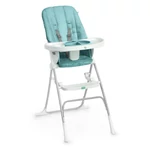 Kép 2/10 - INGENUITY Összecsukható etetőszék Sun Valley™ Teal 6hó+ 15 kg-ig