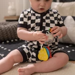Kép 5/10 - BABY EINSTEIN Rágóka csörgővel zebra Zen™ Shake-a-Shape BPA mentes - 0hó+