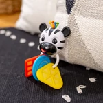 Kép 10/10 - BABY EINSTEIN Rágóka csörgővel zebra Zen™ Shake-a-Shape BPA mentes - 0hó+