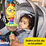 Kép 2/10 - BABY EINSTEIN Játék csörgővel C-karikán u Cal-a-Puller™ - 0hó+