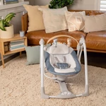 Kép 3/10 - Ingenuity Átalakítható hinta dallamokkal, Swing 'n Go Chambray, 0 hó+, 9 kg-ig