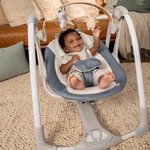 Kép 5/10 - Ingenuity Átalakítható hinta dallamokkal, Swing 'n Go Chambray, 0 hó+, 9 kg-ig