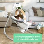 Kép 8/10 - INGENUITY Parker™ zenélő hintaszék 0 hónapos kortól, 9 kg-ig
