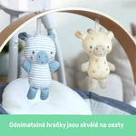 Kép 7/10 - INGENUITY Hintázó zenélő 0m+, 9 kg-ig - Chambray 
