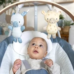 Kép 8/10 - INGENUITY Hintázó zenélő 0m+, 9 kg-ig - Chambray 