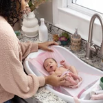 Kép 8/10 - INGENUITY Comfy Clean™ Deluxe rózsaszín babakád