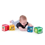 Kép 3/10 - BABY EINSTEIN Textil játék kockák ábécé Alpha Stacks™ 4db, 3hó+