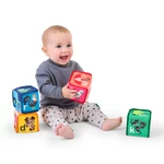 Kép 5/10 - BABY EINSTEIN Textil játék kockák ábécé Alpha Stacks™ 4db, 3hó+
