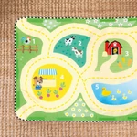 Kép 6/10 - BABY EINSTEIN Játszószőnyeg 3D farmmal Busy Barnyard™ 0m+