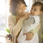Kép 5/8 - INGENUITY Alvózsák pamut TOG 2,5 SwaddleMe™ Heather Grey 3m+