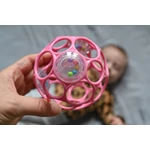 Kép 8/10 - OBALL Játék Oball RATTLE 10 cm 0hó + AQUAINT 50 ml - dark pink