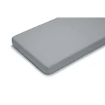 Kép 1/8 - Petite&Mars Gumis lepedő, Soft Dream, 120x60 cm, Grey