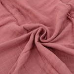 Kép 6/10 - Petite&Mars Bambusz muszlin 3db-os pelenka szett, Moussy Rose Rainbows, 68 x 68 cm