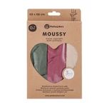 Kép 7/10 - PETITE&MARS Bambusz muszlin 3db-os pelenka szett Moussy Botanic Tones 68 x 68 cm