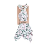 Kép 6/6 - PETITE&MARS Bambusz muszlin szundikendő Hugo Pink Meadow 0m+