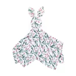 Kép 1/6 - PETITE&MARS Bambusz muszlin szundikendő Hugo Pink Meadow 0m+
