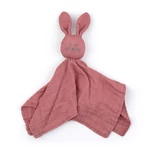 Kép 1/8 - Petite&Mars Bambusz muszlin szundikendő, Hugo Dusty Rose, 0 hó+