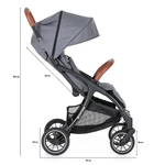 Kép 6/10 - Petite&Mars Sport babakocsi, Cross, Ultimate Grey