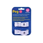 Kép 3/3 - Petite&Mars Csipesz babakocsira, 2 db, fehér