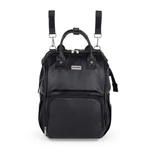 Kép 2/10 - PETITE&MARS Jasper pelenkázó hátizsák babakocsira - Absolute Black