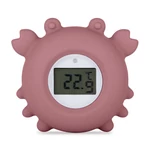 Kép 2/5 - PETITE&MARS Szilikon digitális vízhőmérő Crab Caleb Dusty Rose 0hó+