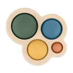 Kép 2/4 - Petite&Mars Szilikon játék, Chill out, Misty Green, 6 hó+