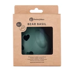 Kép 6/6 - PETITE&MARS Szilikon játék csörgővel Bear Basil Misty Green 0m+
