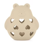 Kép 1/6 - PETITE&MARS Szilikon játék csörgővel Bear Basil Desert Sand 0m+