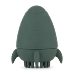 Kép 2/5 - PETITE&MARS Szilikon fürdőjáték kefével Splashy Rocket Misty Green 6m+