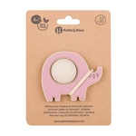 Kép 1/5 - PETITE&MARS Szilikon játék Elephant Edwin Dusty Rose 6hó+
