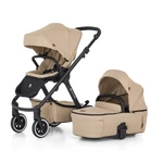 Kép 2/10 - Petite&Mars Kombinált babakocsi, ICON 2in1, Mocha Beige, LITE AIR