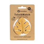 Kép 1/7 - Petite&Mars Szilikon rágóka, Take&Match, Intense Ochre, 0 hó+