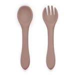 Kép 9/10 - PETITE&MARS Szilikon evőeszközök Take&Match Velvet Latte 6m+