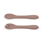 Kép 10/10 - PETITE&MARS Szilikon evőeszközök Take&Match Velvet Latte 6m+