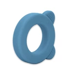 Kép 8/8 - Petite&Mars Beary Szilikon rágóka csörgővel, Petrol Blue, 0 hó+