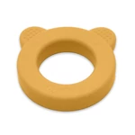 Kép 7/8 - Petite&Mars Beary Szilikon rágóka csörgővel, Intense Ochre, 0 hó+