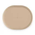 Kép 7/8 - Petite&Mars Szilikon osztott ovális tányér, Take&Match, Desert Sand, 6 hó+