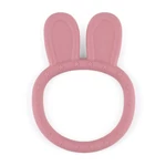 Kép 3/5 - Petite&Mars Szilikon rágóka, Bunny, Dusty Rose, 0 hó+