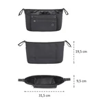 Kép 6/6 - Petite&Mars Rendszerező babakocsira, levehető zsebbel, Pocket Zip