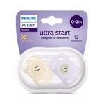 Kép 6/6 - Philips AVENT SCF075/03 Játszócumi ultra start mintás 0-2hó 2 db - lányos