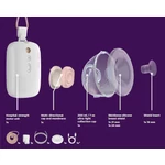 Kép 6/9 - Philips AVENT Elektromos mellszívó Hands-Free Premium Plus SCF531/11