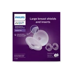 Kép 4/4 - Philips AVENT SCF552/11 Hands-Free mellbimbóvédő szilikonbetétek - L