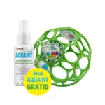Kép 1/3 - Oball Rattle Játék, 10 cm, seafoam, 0 hó+, + AJÁNDÉK Aquaint, 50ml