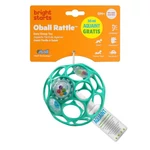Kép 3/3 - Oball Rattle Játék, 10 cm, dark turquoise, 0 hó+, + AJÁNDÉK Aquaint, 50ml