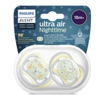 Kép 3/10 - Avent SCF376/01 Ultra air, éjszakai játszócumi, 18hó+, 2 db