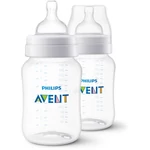 Kép 1/3 - Philips AVENT SCY103/02 Cumisüveg Anti-colic 260ml 1hó+ 2 db