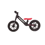 Kép 3/5 - QPLAY futóbicikli Racer air (Titanium) Black/Red 3 - 6 éves korig, 30 kg-ig